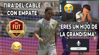 LE TIRAN del CABLE con EMPATE para NO DARLE la VICTORIA  DjMaRiiO Lloros y Enfados FC 24 [upl. by Yhtomiht]