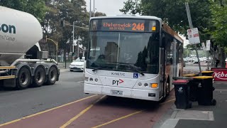 KINETIC North Fitzroy 8381 Volvo B7RLE  Volgren Malaysia CR228L On Route 246 To Elsternwick [upl. by Araeic55]