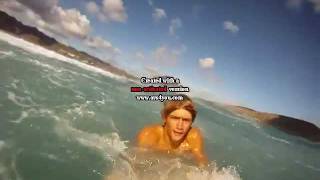 Surfing Turtles Oahu GoPro HD [upl. by Silverman888]