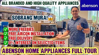 Abenson Home Appliances  All Branded amp High Quality  LEGIT SALE  APPLIANCES CENTER [upl. by Romy218]