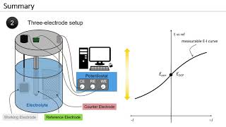 Three electrode setup [upl. by Sosthenna]