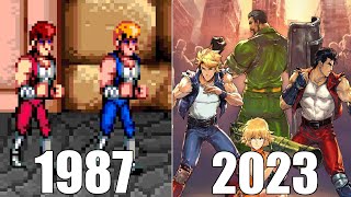 Evolution of Double Dragon Games 19872023 [upl. by Hagep705]