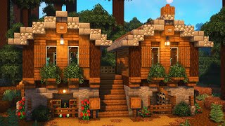 Minecraft 2 Player Survival House Tutorial [upl. by Anek]