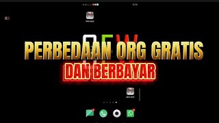 APK ORG VIP VS APK ORG BERBAYAR  Yang belom tau perbandingan apk ny tonton sampe habis [upl. by Kreindler950]