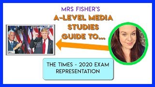 ALevel Media  The Times 2020 exam  Representation [upl. by Ortrud453]