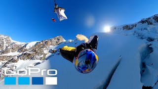 GoPro Awards Worlds Longest Wingsuit Proximity Flight  Mont Blanc France [upl. by Camellia695]