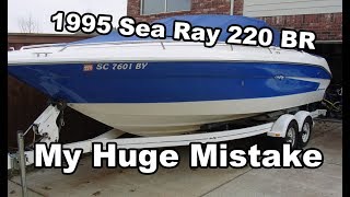 My huge screw up Sea Ray Boat Stringer Restoration Begins VLOG 1 [upl. by Rawna]