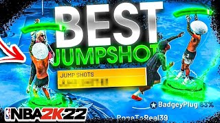 BEST JUMPSHOT in NBA 2K22 HOW TO GREEN EVERYTHING  BEST JUMPSHOT FOR EVERY BUILD [upl. by Dranek313]