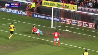 HIGHLIGHTS CHARLTON 3 WATFORD 1 APRIL 2014 [upl. by Deloris]