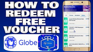 How To Easily Redeem Free Voucher Code in GlobeOne App StepbyStep Tutorial 2023 [upl. by Valerle]