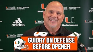 Lance Guidry on Defensive Backs Position Battles amp Previewing Miami RedHawks  Press Conference [upl. by Welton]