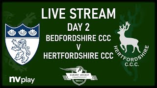 Bedfordshire CCC v Hertfordshire CCC NCCA EASTERN DIV 2 day 2 [upl. by Dahs892]