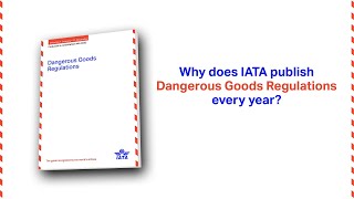 Why are IATA Dangerous Goods Regulations manuals updated every year [upl. by Ardnuyek]