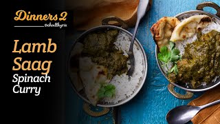 skinnymixers Lamb Saag Spinach Curry Thermomix Recipe [upl. by Aerb]