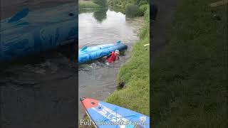 Boating accident man falls in river [upl. by Arahsal198]