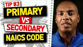 Primary vs Secondary NAICS Code  Naics Codes Explained  Eric Coffie [upl. by Eamanna]