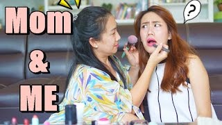 Mom Does my Makeup and Answers Questions  Kandee Johnson [upl. by Libbna]