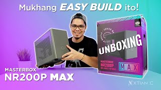 VLOG Mukhang EASY BUILD ito  Cooler Master NR200P MAX miniITX case Unboxing amp Overview Ph [upl. by Ahseenat]