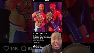 Joey Hendry wins tag team gold 🤯💪🏿 wwe tna joehendry wwesmackdown wweraw [upl. by Dalury]