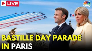 LIVE Annual Bastille Day Parade in Paris  Emmanuel Macron  France News  Bastille Day  N18G [upl. by Gellman]