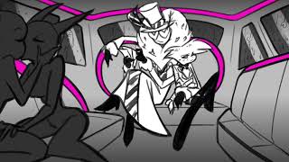 Hazbin Hotel quotADDICTquot Music Video Storyboards 18 Animatic [upl. by Seuqirdor]