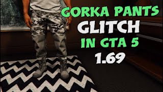 EASY GORKA PANTS GLITCH IN GTA 5 169 MODDED OUTFITS [upl. by Erdman]