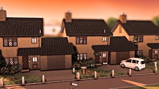 4 Privet Drive  Harry Potter  No cc  The sims 4  Stop motion Speed build  dursleys house [upl. by Fanchon876]