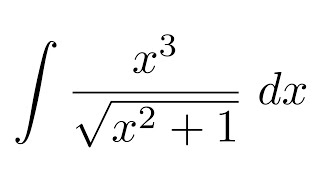 Integral of x3sqrtx21 substitution [upl. by Eural368]