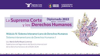 Martes 30 de agosto de 2022 Diplomado quotLa Suprema Corte y los Derechos Humanosquot 2022 Módulo IV [upl. by Brand58]