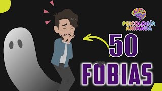 Las 50 FOBIAS más COMUNES del MUNDO [upl. by Enavi731]