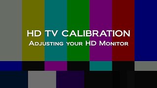 HDTV Calibration in 5 Minutes [upl. by Delija571]