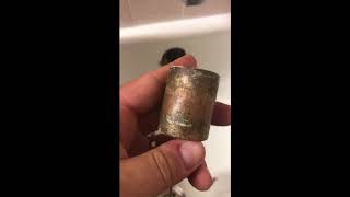 How to Fix a Stuck Drain Stopper in the Bath Tub [upl. by Ytirehc673]