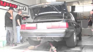 Beater Bomb at the dyno KC2K13 LS Nitrous Mustang [upl. by Irrok488]