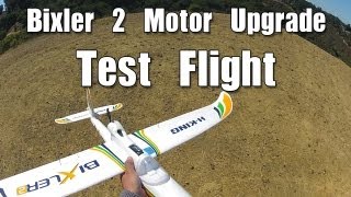 Bixler 2 Motor Upgrade TEST FLIGHT [upl. by Eachelle]