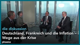 die diskussion Deutschland Frankreich und die Inflation – Wege aus der Krise [upl. by Nnomae]