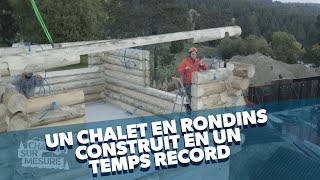 Ils construisent un chalet avec des rondins énormes [upl. by Case]