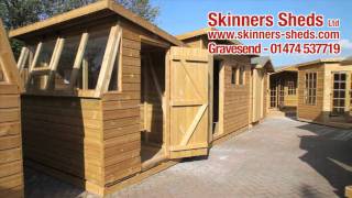 Skinners Sheds  Millbrook Garden Centre in Gravesend [upl. by Suicul404]