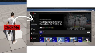 How to Add a Web Browser in Any Unreal Engine Project  Widget amp Overlap Blueprint Tutorialquot [upl. by Enyrehtac]