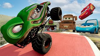 Loss of Control Car Crashes – BeamNG Drive  Griffs Garage [upl. by Ludewig]