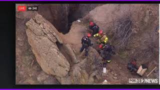 Person falls 100 feet down mine shaft [upl. by Ott]