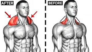 8 BEST EXERCISE TRAPEZIUS WORKOUT 🔥 [upl. by Ylecic]