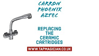 CARRON PHOENIX AZTEC  How to replace tap cartridges repair dripping tap tapmagician [upl. by Nnagem275]