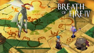 Breath of Fire IV PSX  Final Boss and Good Ending [upl. by Adlaremse]