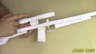 Comment fabriquer du papier gun gamme pistolet vue [upl. by Woehick]