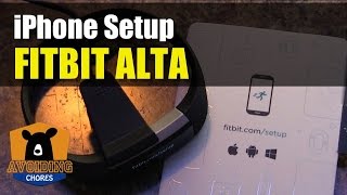 Fitbit Alta  How To Setup With iPhone or Smartphone [upl. by Finer]