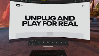 Oculus Quest 2  Airlink Gameplay  quotIts herequot [upl. by Lorin176]