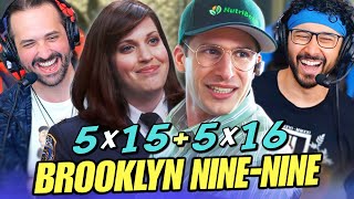 Brooklyn NineNine 5x15 amp 5x16 REACTION quotThe Puzzle Masterquot amp quotNutriBoomquot [upl. by Niar]