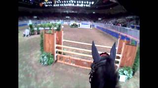 2010 Royal Winter Fair  Indoor Eventing  Helmet Cam [upl. by Eryt620]