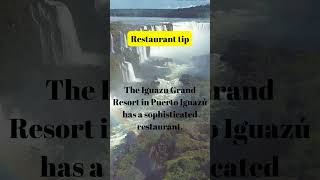 Iguazu restaurant tip [upl. by Nosremaj]