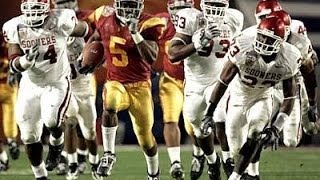 2005 Orange Bowl 2 Oklahoma 120 vs 1 USC 120 part 2 of 2 [upl. by Roosnam476]